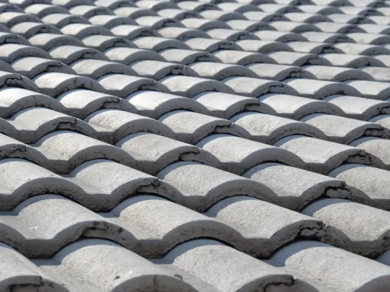 nettoyage toiture tuiles béton